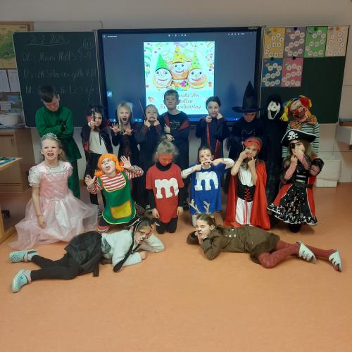 Fasching in der Schule