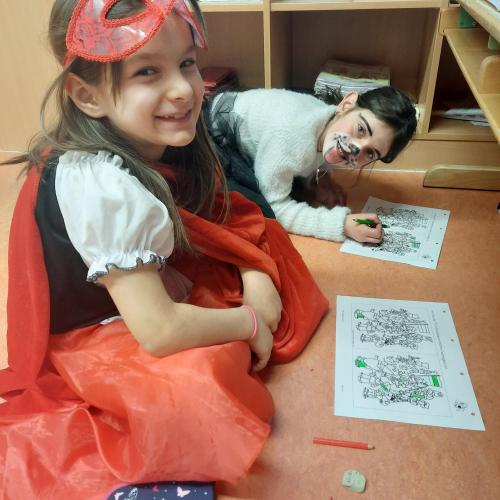 Fasching in der Schule