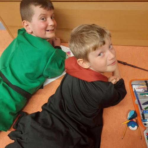 Fasching in der Schule