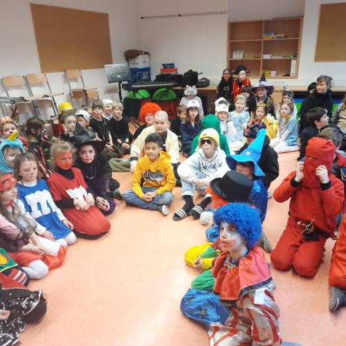 Fasching in der Schule