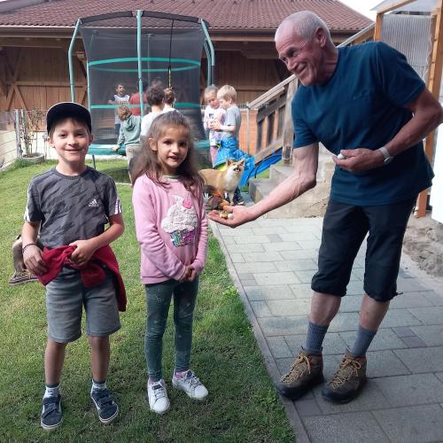 Besuch beim Kleintierzüchter Johannes Göbhart