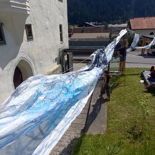 Kunst und Gletscher