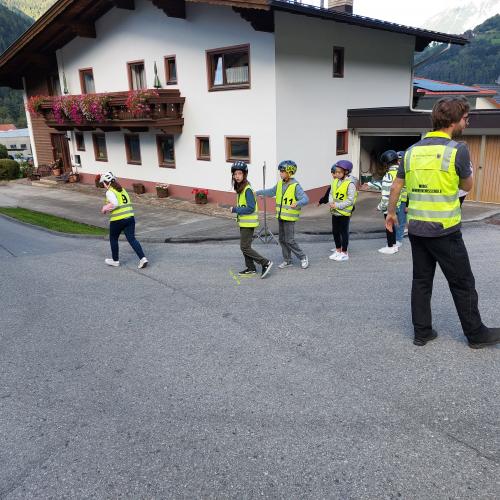 Radfahrübung