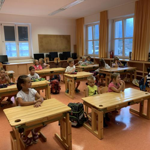 Wir lernen viel in der 1a