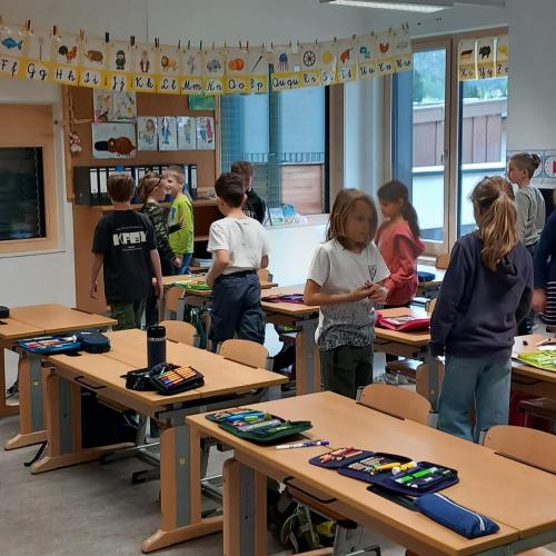 Klimabündnis  - zu Fuß zur Schule