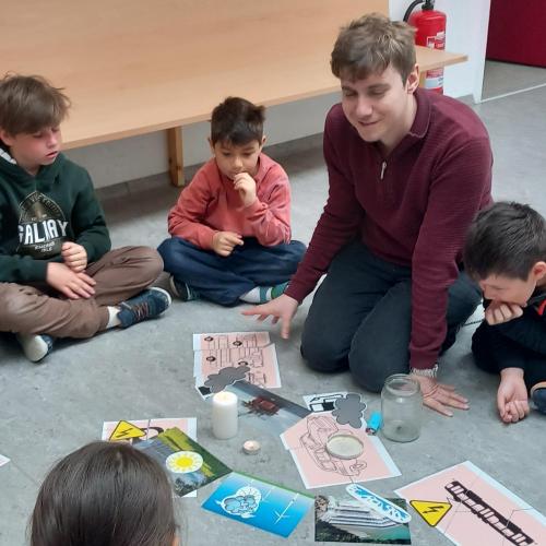 Klimabündnis  - zu Fuß zur Schule
