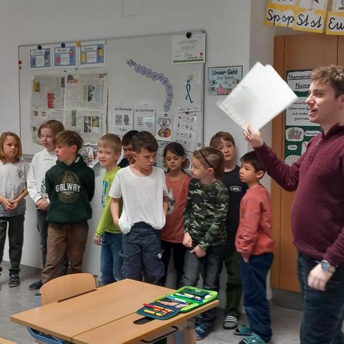 Klimabündnis  - zu Fuß zur Schule