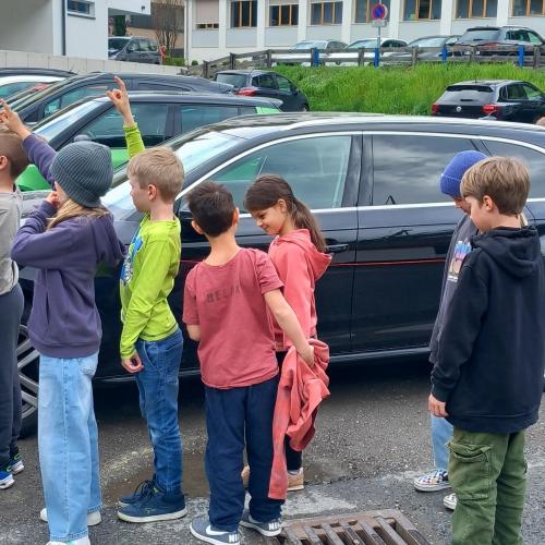 Klimabündnis  - zu Fuß zur Schule
