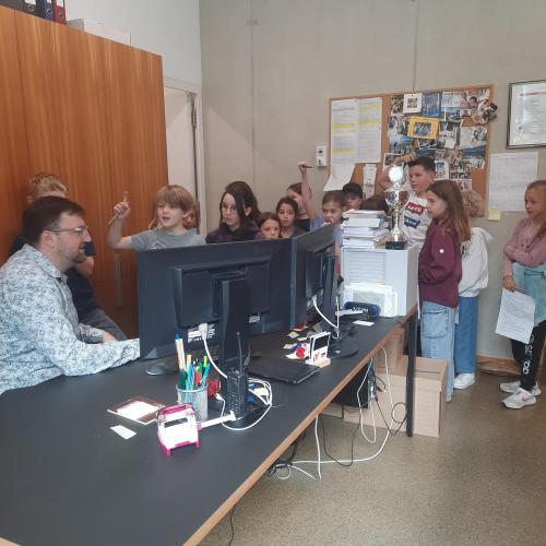 Besuch im Gemeindeamt