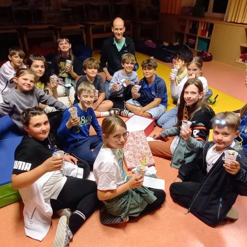Übernachten in der Schule