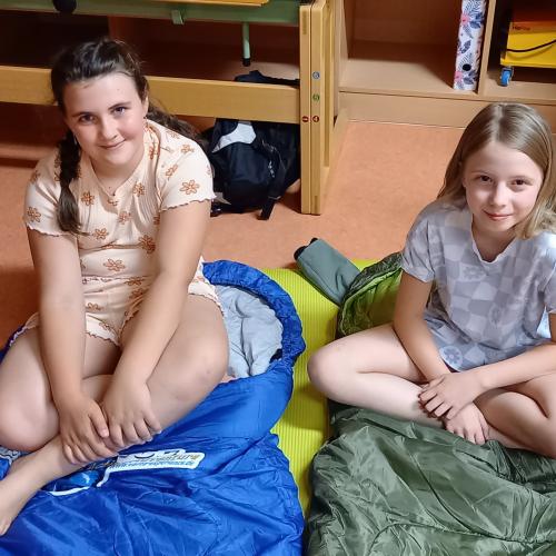 Übernachten in der Schule