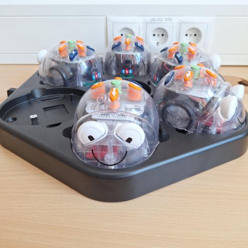 Besuch vom DIGI-Coach: Bee-Bots