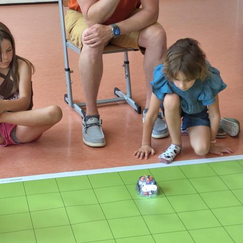 Besuch vom DIGI-Coach: Bee-Bots