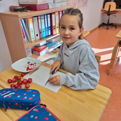 Lehrausgang "Einkaufen" mit gesunder Jause