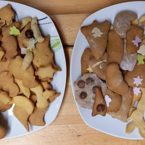 Kekse backen mit der 1. Klasse