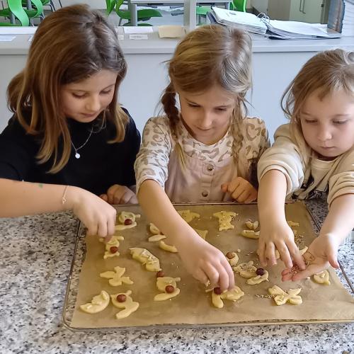 Kekse backen mit der 1. Klasse