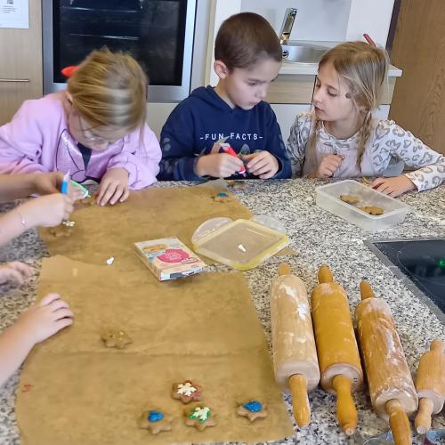 Kekse backen mit der 1. Klasse