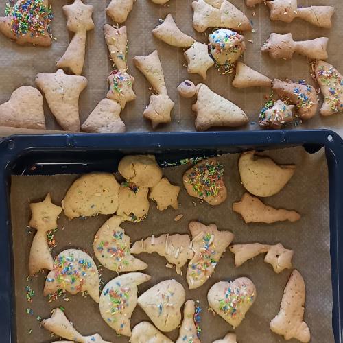 Kekse backen mit der 1. Klasse