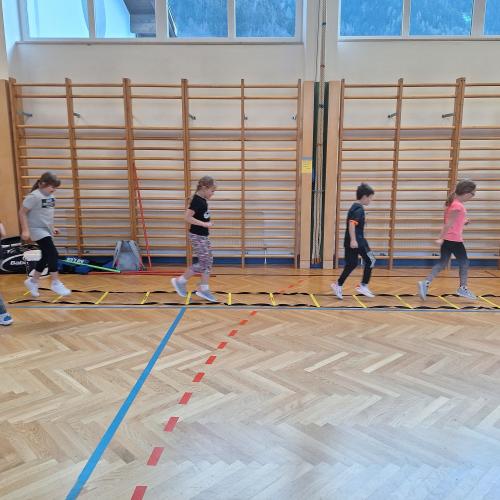 1. Tennisübungseinheit mit Alex