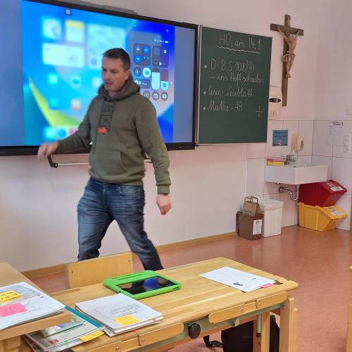 Erstes Arbeiten mit dem iPad mit DIDI Coach Mathias
