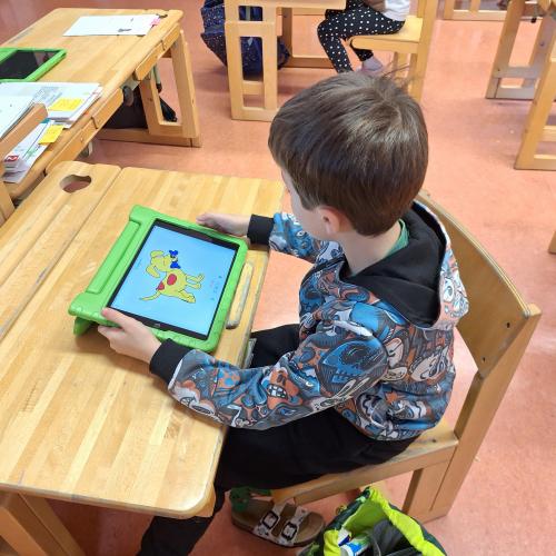 Erstes Arbeiten mit dem iPad mit DIDI Coach Mathias