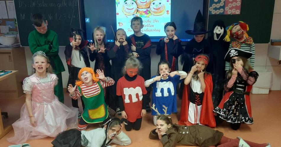 Fasching in der Schule