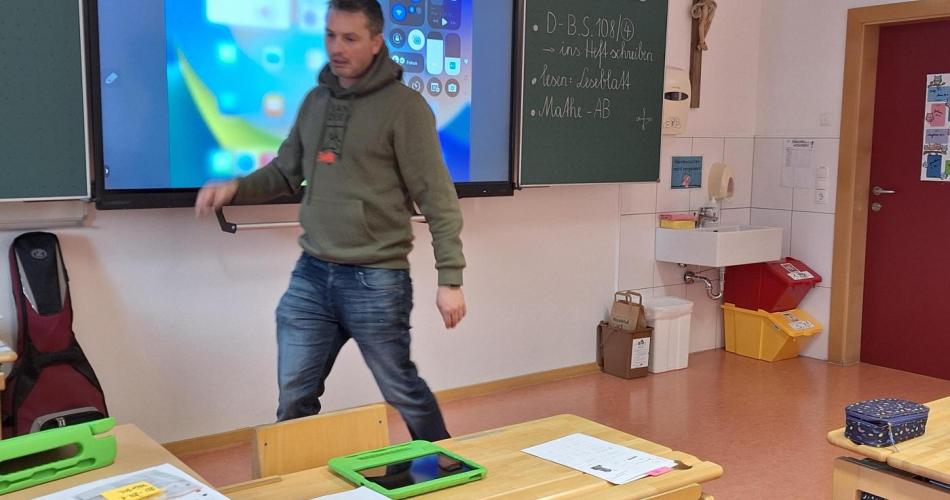 Erstes Arbeiten mit dem iPad mit DIDI Coach Mathias